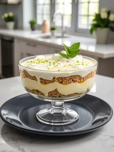 Key Lime Pie Trifle Recipe - ready to serve