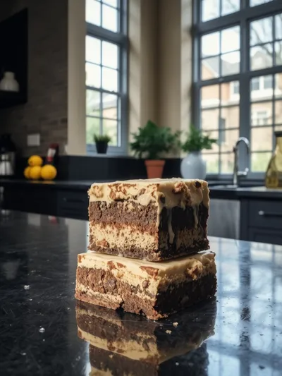 Lemon Brownie Bars