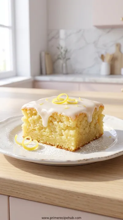Lemon Brownies – Bright & Fudgy Citrus Bars
