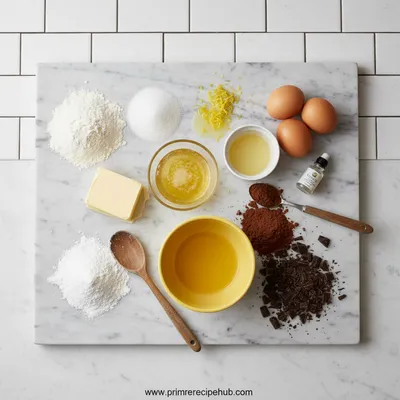 Lemon Brownies – Bright & Fudgy Citrus Bars - cooking process