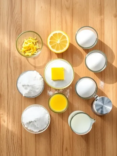 Lemon Cake – Easy Pioneer Woman Recipe - ingredients preparation