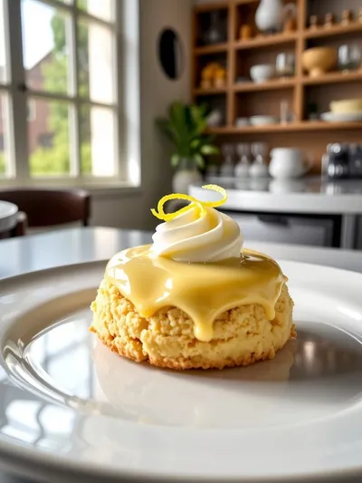 Easy Lemon Cheesecake Cookies - cooking process