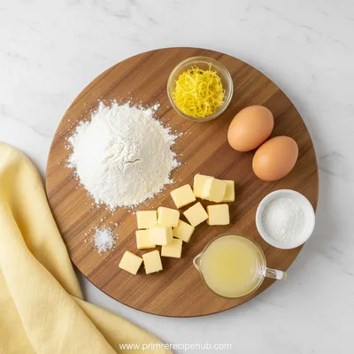 Soft & Chewy Lemon Cookies - cooking process