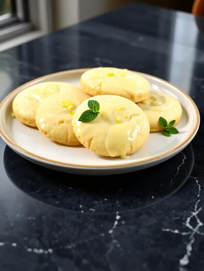 Lemon Cookies Recipe - ready to serve