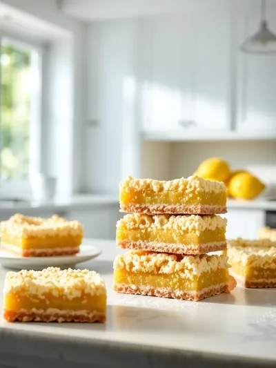 Lemon Crumb Bars - Simple Baking Recipe