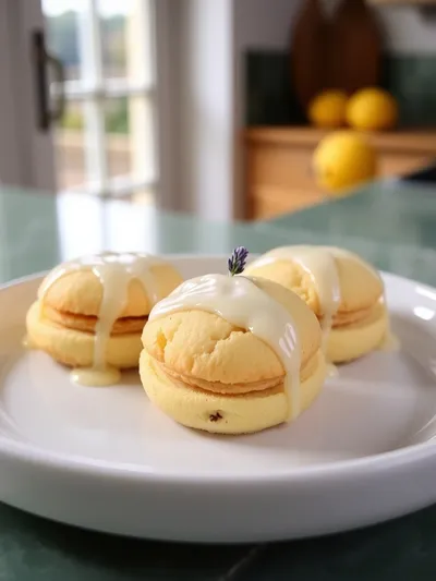 Lemon Lavender Cookies Recipe - cooking process