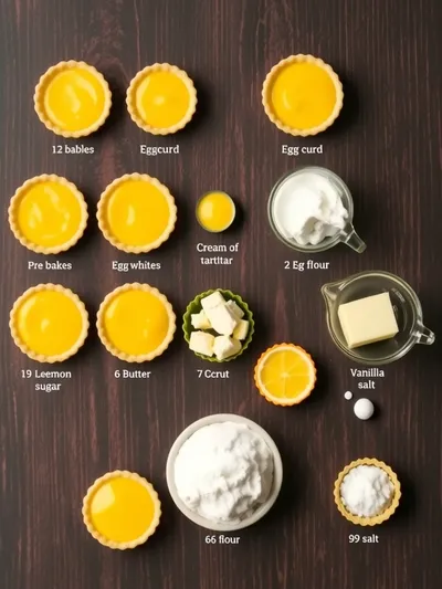 Lemon Meringue Pie Bites Recipe - ingredients preparation