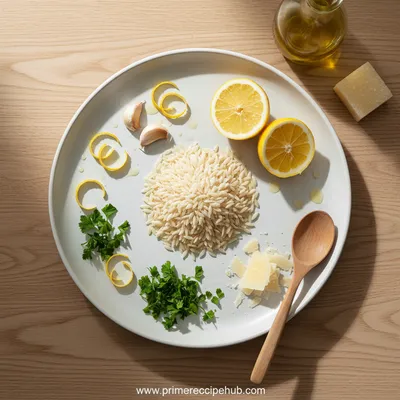 Lemon Orzo – Easy One-Pot Recipe - cooking process