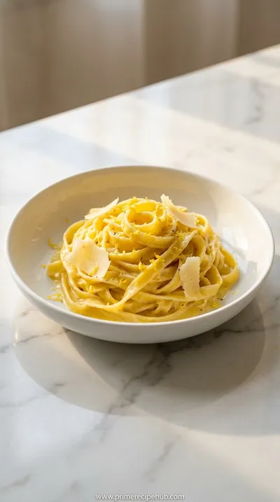 Lemon Pasta Recipe – Quick Pasta al Limone