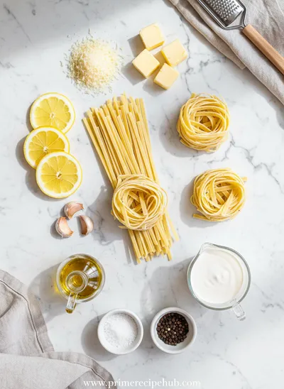 Lemon Pasta Recipe – Quick Pasta al Limone - cooking process