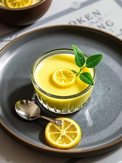Easy Lemon Posset - cooking process