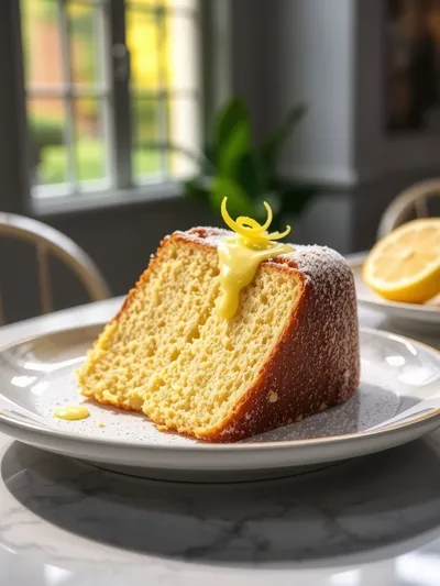 Easy Lemon Pound Cake Recipe - cooking process