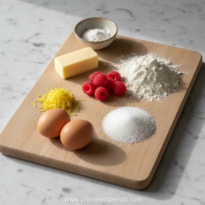 Lemon Raspberry Cookies Recipe - cooking process