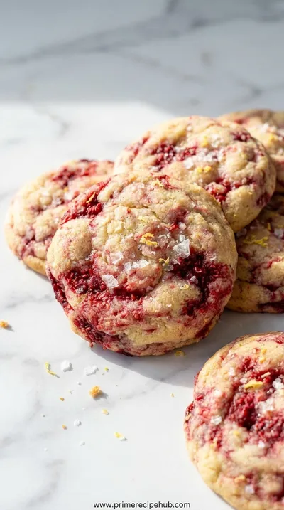 Lemon Raspberry Cookies Recipe