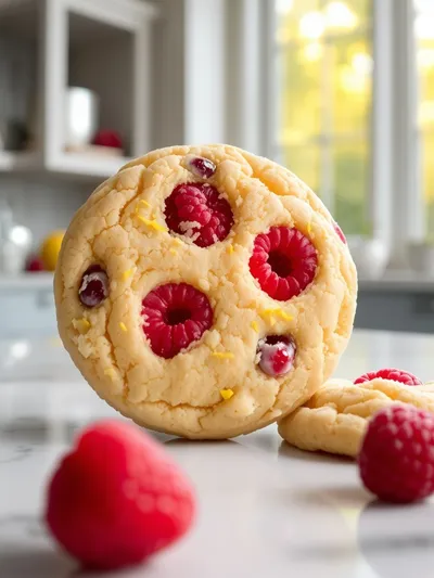 Lemon Raspberry Cookies – Fresh & Sweet Treat