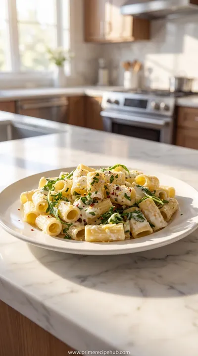 Lemon Ricotta Pasta With Arugula - Easy Weeknight Recipe