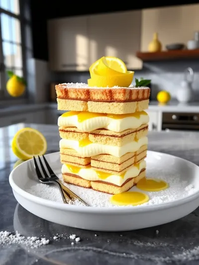 Lemon Tiramisu: Light, Citrusy Classic Dessert - cooking process