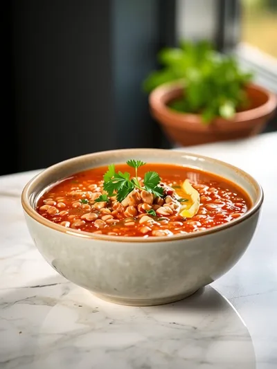 Lentil Soup – Seriously Amazing - cooking process