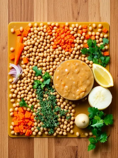 Lentil Soup – Seriously Amazing - ingredients preparation