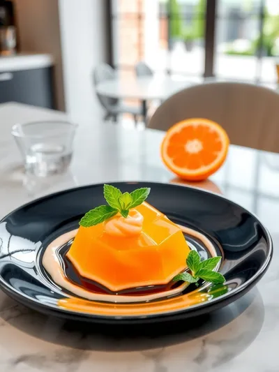 Mandarin Orange Jello Salad - cooking process
