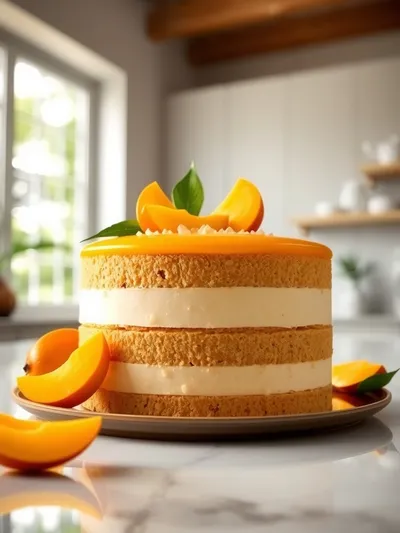 Mango Mousse Cake