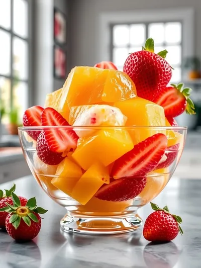 Mango Strawberry Sorbet – Refreshing Summer Treat