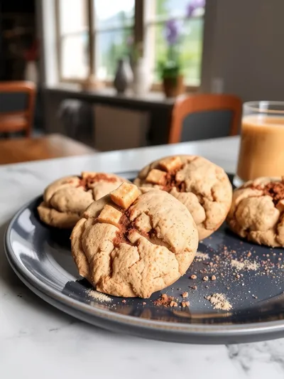 Maple Chai Cookies - ready to serve