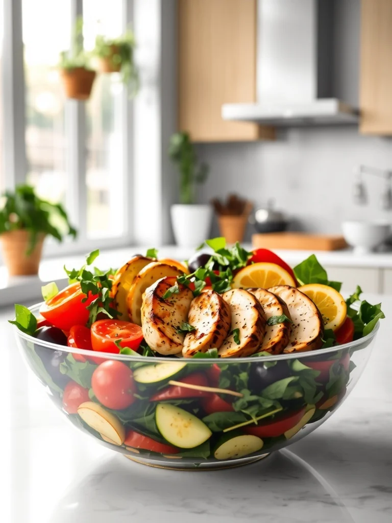 Mediterranean Chicken Bowl
