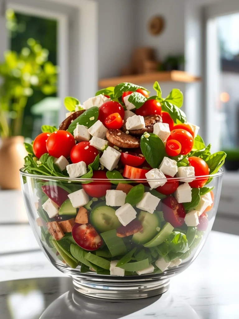 Mediterranean Greek Salad Recipe