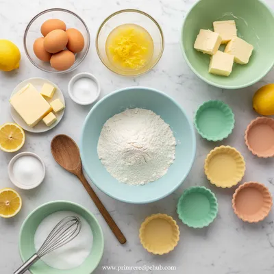 Mini Lemon Meringue Tarts - cooking process