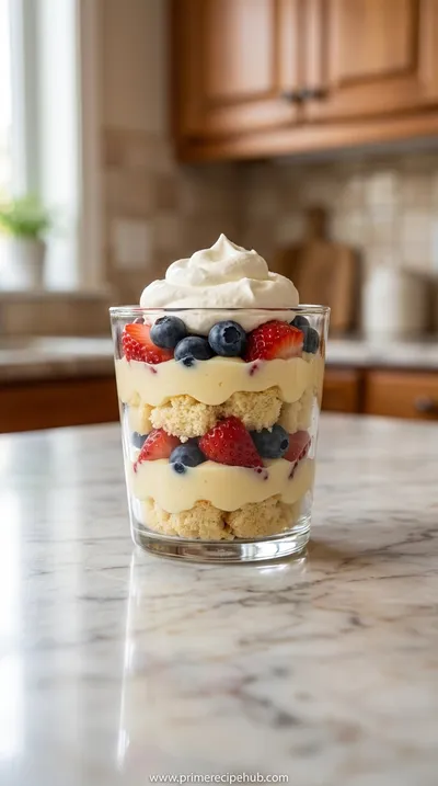 Mixed Berry Mini Trifle