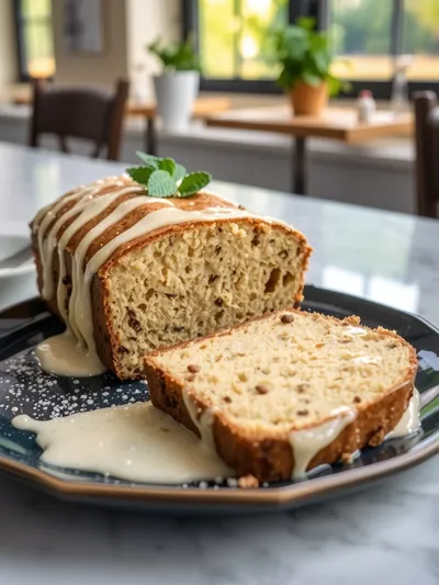 Moist Vanilla Pudding Zucchini Bread Recipe - ready to serve