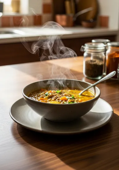 Moroccan Lentil Soup