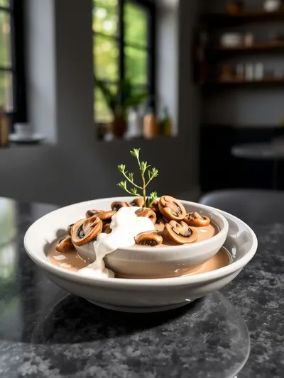 Easy Mushroom Gravy – Creamy Side Dish - ready to serve