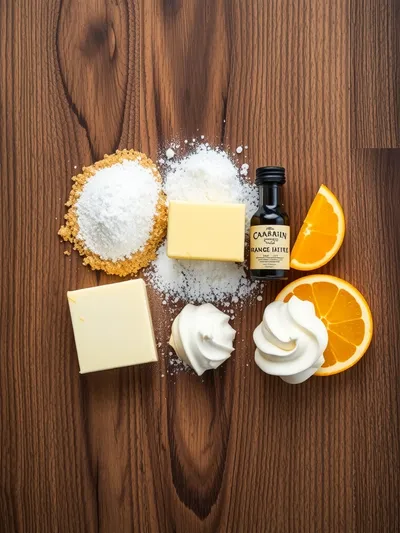 No-Bake Creamsicle Cheesecake - ingredients preparation