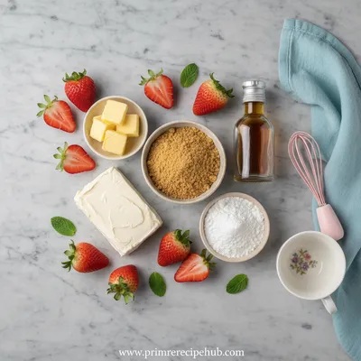 No-Bake Strawberry Cheesecake Cups - cooking process