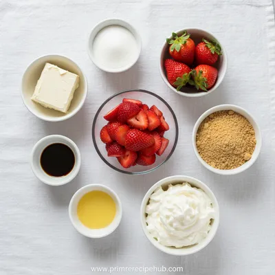 No-Bake Strawberry Cheesecake Parfaits - cooking process
