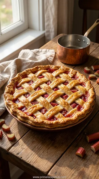 Old-Fashioned Rhubarb Pie
