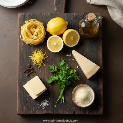 Pappardelle al Limone – Creamy Lemon Pasta - cooking process