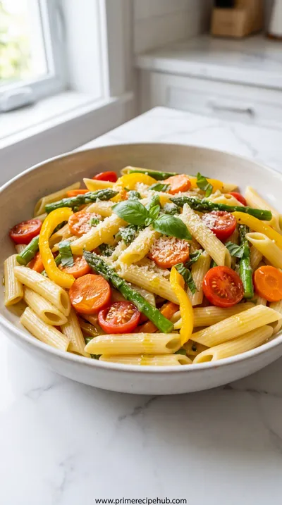 Pasta Primavera – Fresh Spring Vegetable Pasta