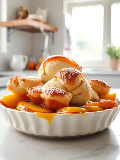 Easy Peach Cobbler