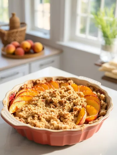 Peach Crisp: Classic Easy Dessert
