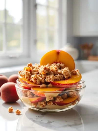 Easy Peach Crisp