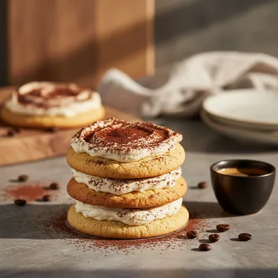 Tiramisu Cookies: Easy Coffee Flavored Treats