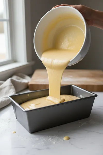 Grandma's Sour Cream Pound Cake Recipe - cooking process