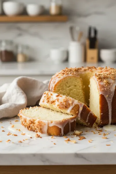Grandma's Coconut Pound Cake Recipe