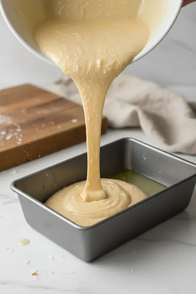 Grandma's Coconut Pound Cake Recipe - cooking process