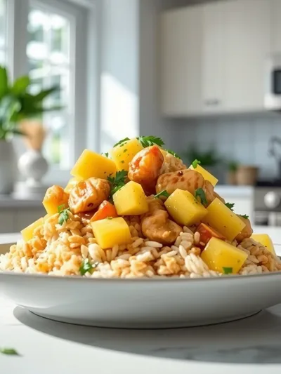 Pineapple Chicken and Rice Recipe