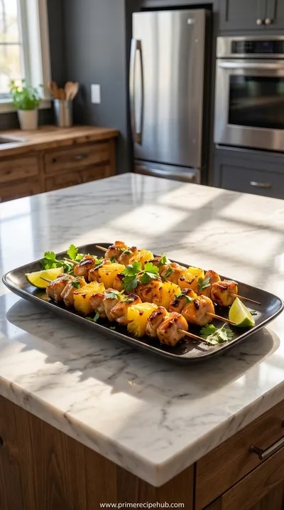 Pineapple Chicken Kabobs Recipe