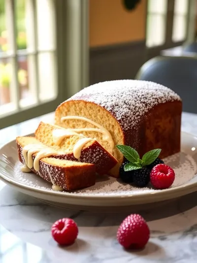Paula Deen Pound Cake Recipe - ready to serve